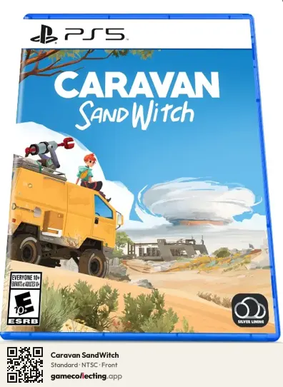 Caravan SandWitch PlayStation 5, NTSC box front
