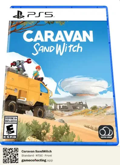 Caravan SandWitch PlayStation 5, NTSC box front