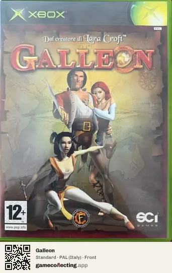 Galleon Xbox, Italy box front