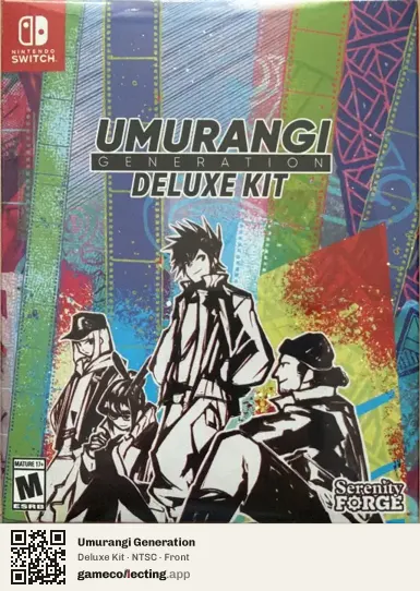 Umurangi Generation Nintendo Switch, NTSC box front