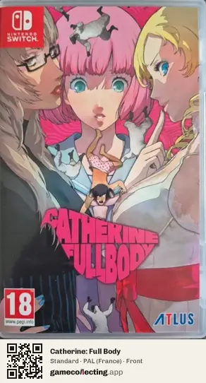 Catherine: Full Body Nintendo Switch, France box front