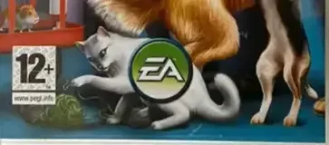 The Sims 2: Pets, the PEGI square on its front