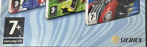 Crash Bandicoot Action Pack, the PEGI square on its front
