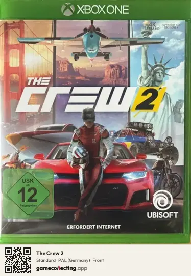 The Crew 2 Xbox One, Germany box front