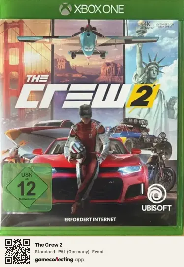 The Crew 2 Xbox One, Germany box front