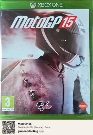 MotoGP 15 Xbox One, France box front