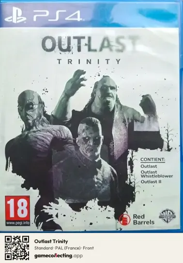Outlast Trinity PlayStation 4, France box front