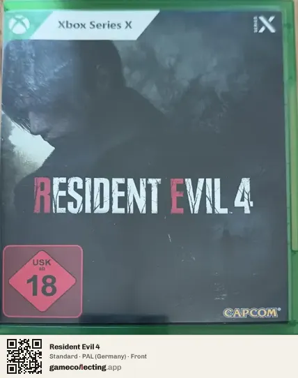 Resident Evil 4 Xbox Series X, Germany box front