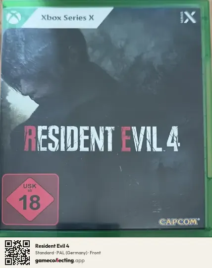 Resident Evil 4 Xbox Series X, Germany box front