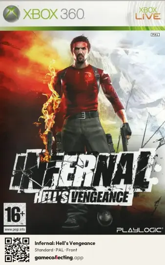 Infernal: Hell's Vengeance Xbox 360, PAL box front