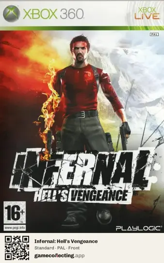 Infernal: Hell's Vengeance Xbox 360, PAL box front