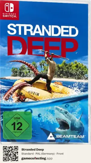 Stranded Deep Nintendo Switch, Germany box front