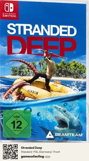 Stranded Deep Nintendo Switch, Germany box front