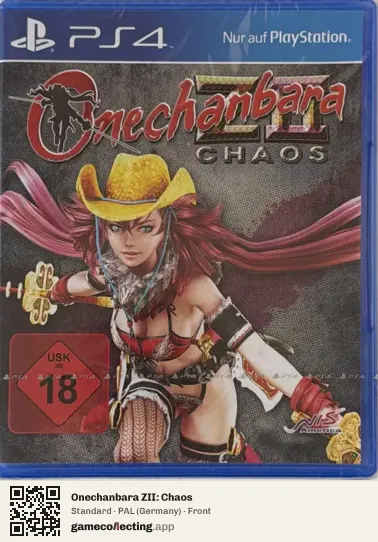 Onechanbara ZII: Chaos PlayStation 4, Germany box front