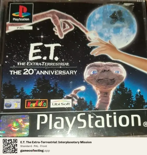 E.T. The Extra-Terrestrial: Interplanetary Mission PlayStation, PAL box front