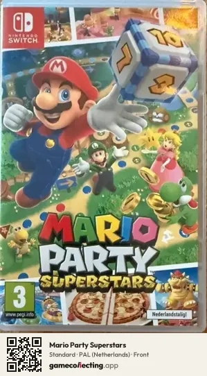Mario Party Superstars Nintendo Switch, Netherlands box front