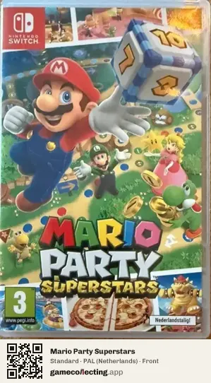 Mario Party Superstars Nintendo Switch, Netherlands box front