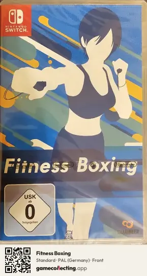 Fitness Boxing Nintendo Switch, Germany box front
