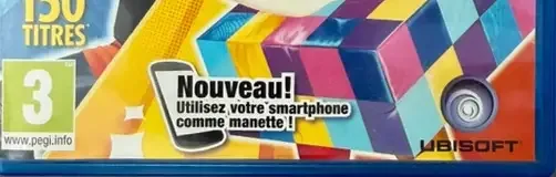 Just Dance 2016, the PEGI square on its front