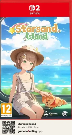 Starsand Island Nintendo Switch 2, PAL box front