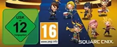 Theatrhythm Final Bar Line, the USK square on its front