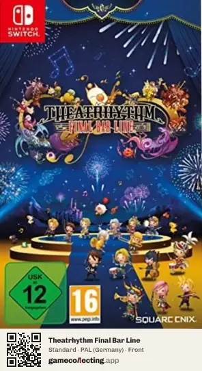 Theatrhythm Final Bar Line Nintendo Switch, Germany box front