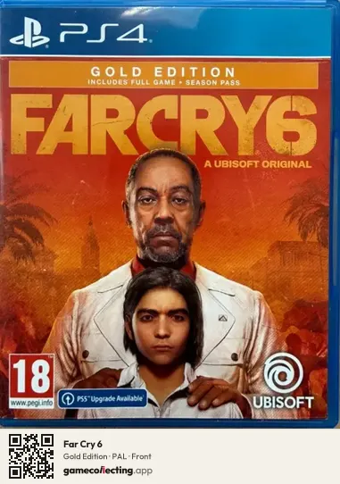 Far Cry 6 PlayStation 4, PAL box front