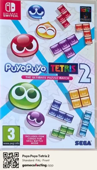 Puyo Puyo Tetris 2 Nintendo Switch, PAL box front