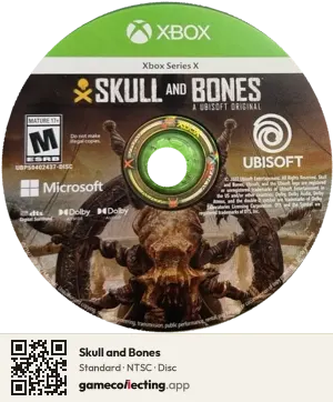 Skull and Bones Xbox Series X, NTSC disc
