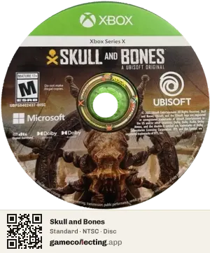 Skull and Bones Xbox Series X, NTSC disc