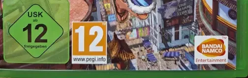 One Piece: World Seeker, the USK square on its front