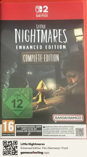 Little Nightmares Nintendo Switch 2, Germany box front