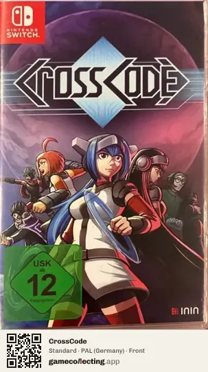 CrossCode Nintendo Switch, Germany box front