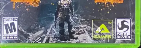 Metro: Last Light, the ESRB box on its front
