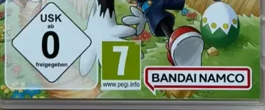 Klonoa Phantasy Reverie Series, the USK square on its front