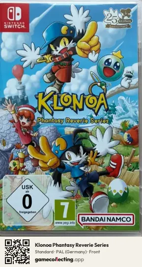 Klonoa Phantasy Reverie Series Nintendo Switch, Germany box front