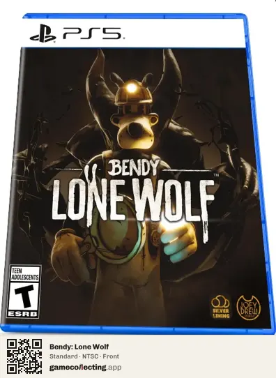 Bendy: Lone Wolf PlayStation 5, NTSC box front