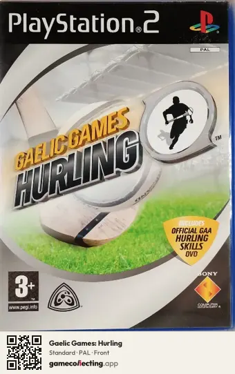 Gaelic Games: Hurling PlayStation 2, PAL box front