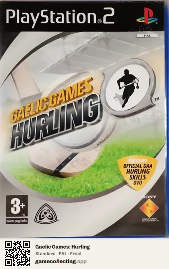 Gaelic Games: Hurling PlayStation 2, PAL box front