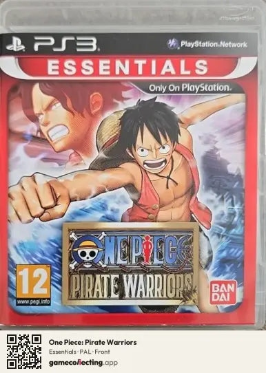 One Piece: Pirate Warriors PlayStation 3, PAL box front