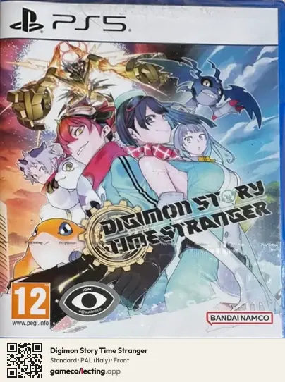 Digimon Story Time Stranger PlayStation 5, Italy box front