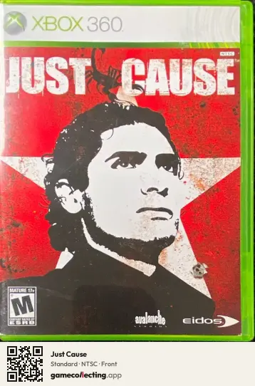 Just Cause Xbox 360, NTSC box front