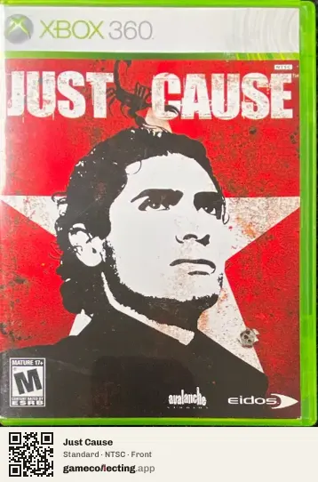 Just Cause Xbox 360, NTSC box front