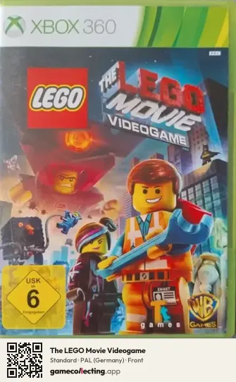 The LEGO Movie Videogame Xbox 360, Germany box front