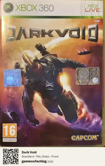 Dark Void Xbox 360, Italy box front