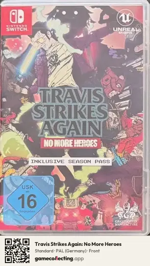 Travis Strikes Again: No More Heroes Nintendo Switch, Germany box front