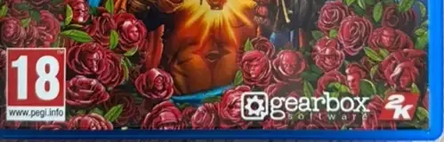 Borderlands 3, the PEGI square on its front