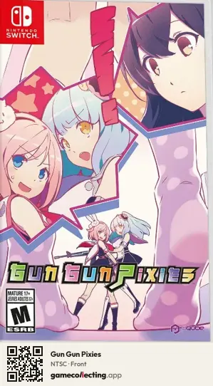 Gun Gun Pixies Nintendo Switch, NTSC box front