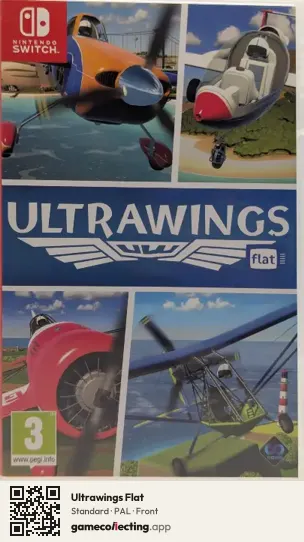 Ultrawings Flat Nintendo Switch, PAL box front