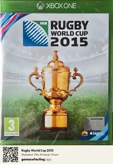 Rugby World Cup 2015 Xbox One, France box front